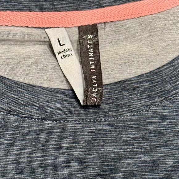 Jaclyn Intimates Merry and Bright Leopard Pajama Set Size Large - Picture 4 of 9